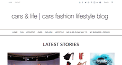 Desktop Screenshot of carsandlife.net